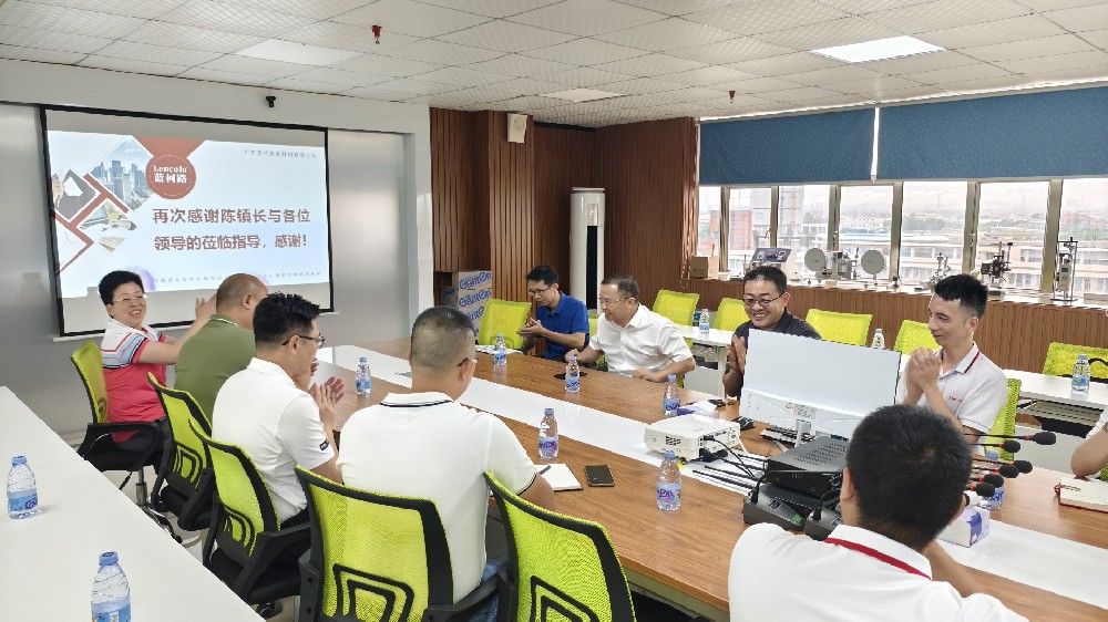 心系企業(yè)，情暖藍柯路——陳鎮(zhèn)長及鎮(zhèn)領導團隊親臨指導，共繪發(fā)展藍圖